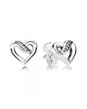 PANDORA Ribbons Of Love Stud Earrings JSP1240 