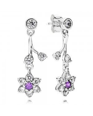 PANDORA Forget Me Not Drop Floral Earrings JSP1258 