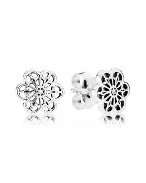 PANDORA Floral Daisy Lace Earrings JSP1672 