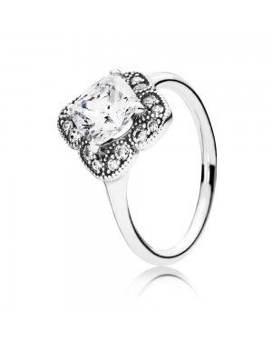 PANDORA Crystallised Floral Fancy Ring JSP1388 