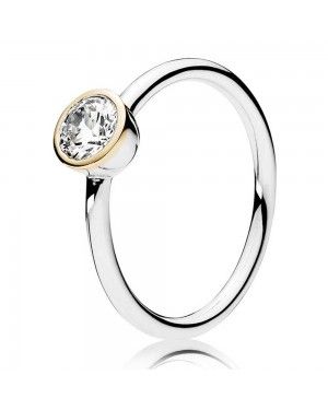 PANDORA Petite Circle Ring JSP1324 In Gold