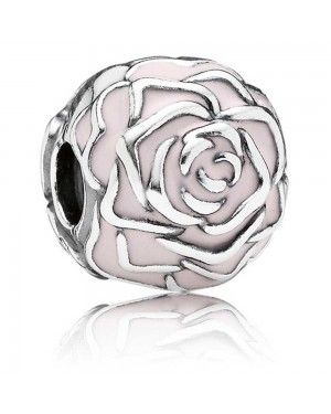 PANDORA Pink Rose Floral Clip JSP1004 In Rose