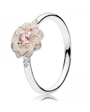 PANDORA Blooming Dahlia Floral Ring JSP1374 In Sterling Silver