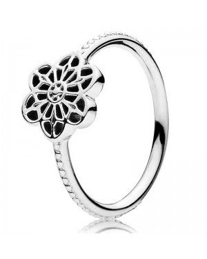 PANDORA Floral Daisy Lace Floral Ring JSP1677 