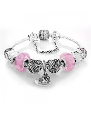 PANDORA Silver Unconditional Love Family Complete Bracelet JSP0293 