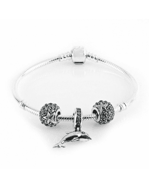 PANDORA Playful Dolphin Animal Complete Bracelet JSP0236 