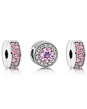 PANDORA Dazzling Floral Floral Charm Set JSP0495 