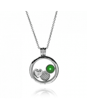 PANDORA Silver May Petite Memories Fashion Locket JSP0019 