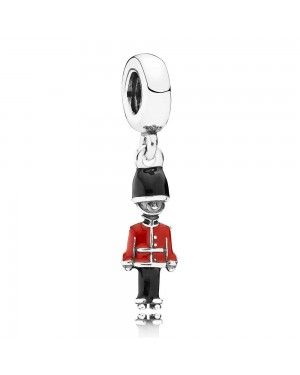 PANDORA Toy Soldier Dropper Travel Charm JSP0908 In Enamel