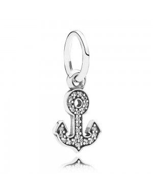 PANDORA Anchor Dropper Summer Pendant JSP1016 In Silver