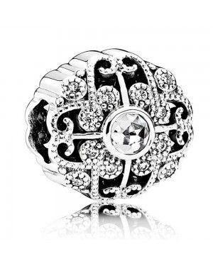 PANDORA Fairytale Bloom Floral Charm JSP0725 