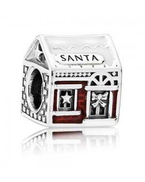 PANDORA Silver Santa'S Grotto Christmas Charm JSP0783 