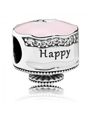 PANDORA Happy Birthday Cake Celebration Charm JSP0667 