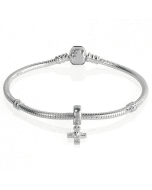 PANDORA Cross Spiritual Complete Bracelet JSP0404 With Pave CZ 