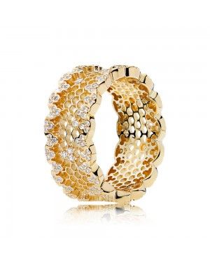 Pandora Honeycomb Lace Ring 167100CZ