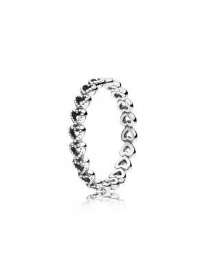 Pandora Openwork Linked Love Ring 190980