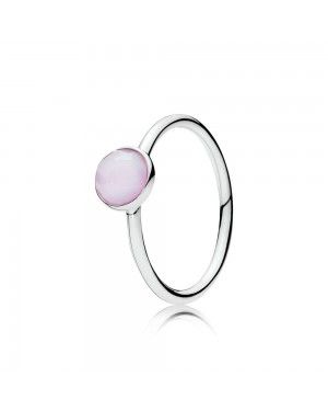 Pandora October Droplet Birthstone Ring 191012NOP