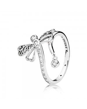 Pandora Dreamy Dragonfly Ring 197093CZ