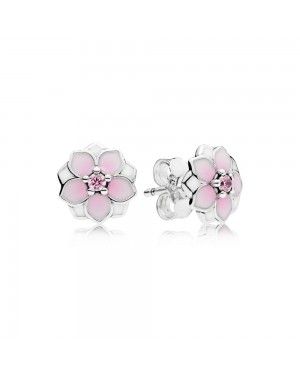 Pandora Magnolia Blooms Stud Earrings 290739PCZ