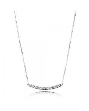 Pandora Logo Reversible Necklace 397420CZ