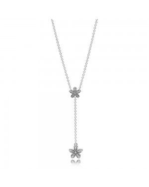 Pandora Dazzling Daisies Necklace 590540CZ