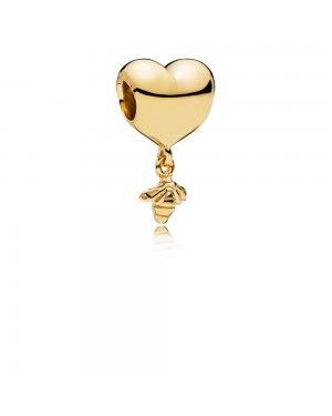 Pandora Heart And Bee Charm 767022