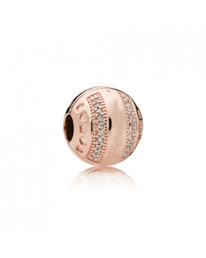 Pandora Logo Clip 787433CZ