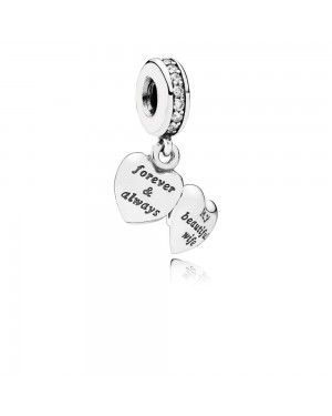 Pandora My Beautiful Wife Pendant Charm 791524CZ