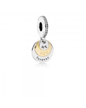 Pandora You & Me Forever Pendant Charm 791979CZ