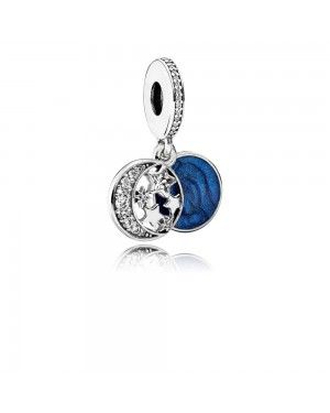 Pandora Vintage Night Sky Pendant Charm 791993CZ