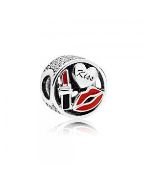 Pandora Glamour Kiss Charm 796324ENMX