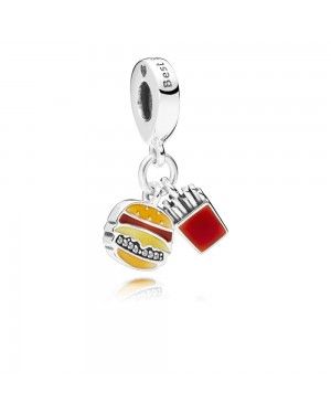 Pandora Burger And Fries Pendant Charm 797211ENMX