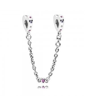 Pandora Bright Hearts Safety Chain 797245NRPMX