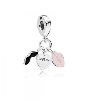 Pandora Love Couple Pendant Charm 797273ENMX