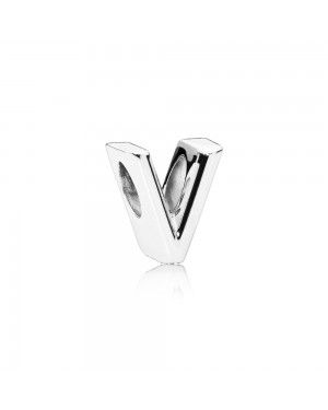 Pandora Letter V Charm 797476