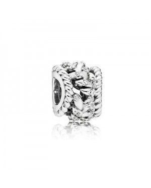 Pandora Dazzling Grain Swirls Charm 797597CZ