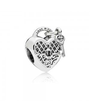 Pandora Love You Lock Charm 797655