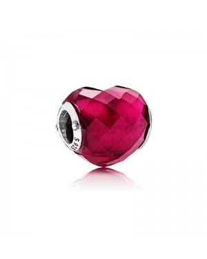 Pandora Fuchsia Shape Of Love Charm 796563NFR