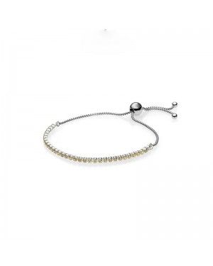 Pandora Golden Sparkling Strand Bracelet 590524CCZ