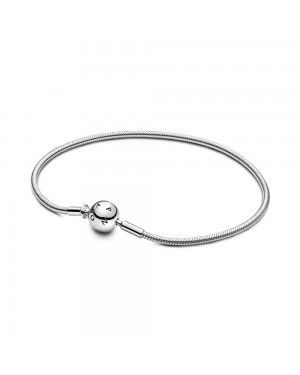 Pandora Moments Smooth Silver Clasp Bracelet 590728