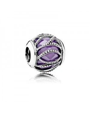 Pandora Purple Intertwining Radiance Charm 791968ACZ