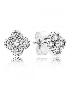 PANDORA Oriental Blossom Floral Earrings JSP1264 