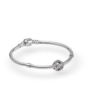 PANDORA Special Sparkle Complete Bracelet JSP0413 With Pave CZ 