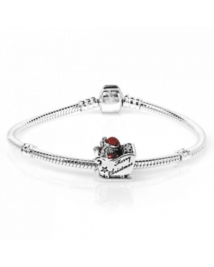 PANDORA Sleighing Santa Christmas Complete Bracelet JSP0200 