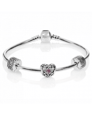 PANDORA July Birthstone Birthstone Complete Bracelet JSP0341 