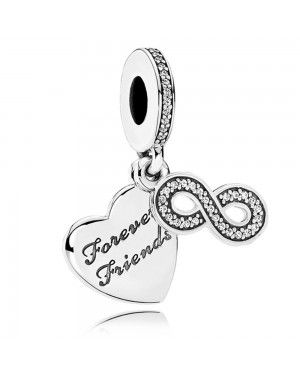 PANDORA Forever Friends Dropper Friendship Charm JSP0729 