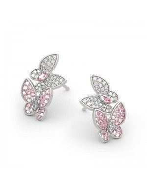 Joanfeel"Spring is Coming" Two Butterfly Earrings