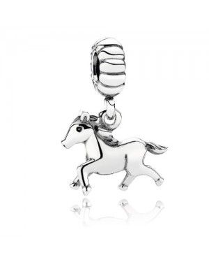 PANDORA Chinese Zodiac Horse Charm JSP1586 In Silver