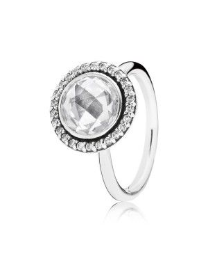 PANDORA Faceted Ring JSP1416 In Sterling Silver