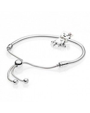 Pandora Sterling Silver Bella Bot Bracelet Set GS0094